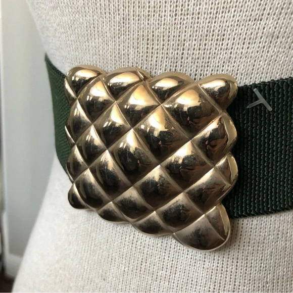 Vintage | Accessories | Vintage Buckle Stretch Belt 